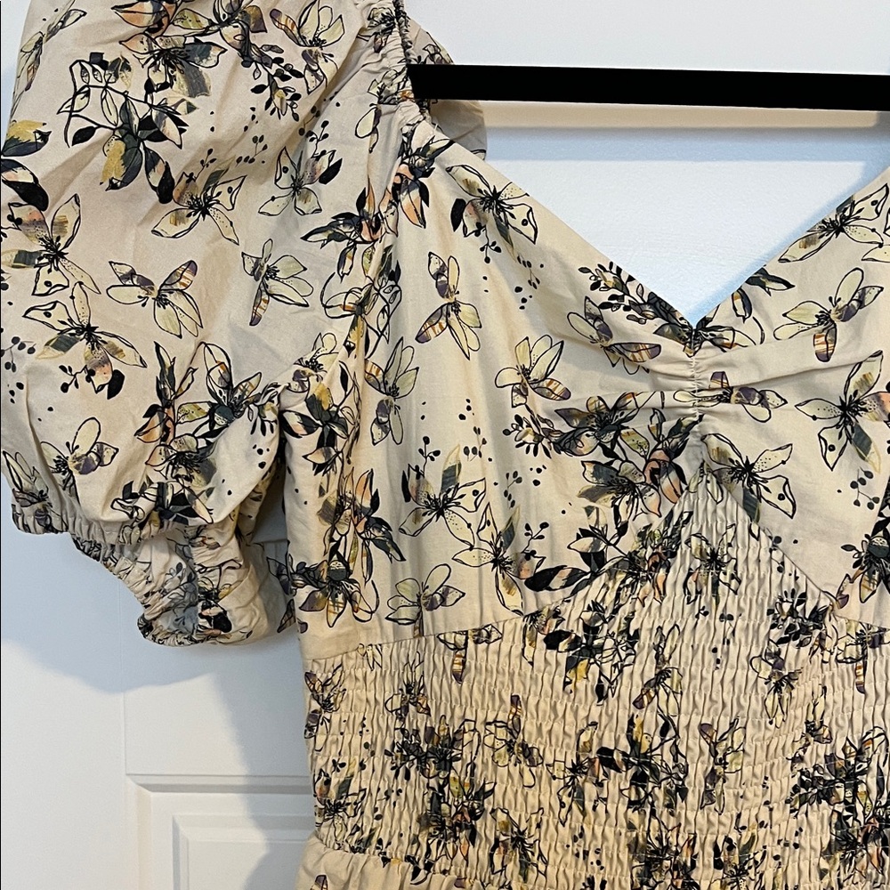 Bohme Cream Floral Maxi Dress - Picture 3 of 6
